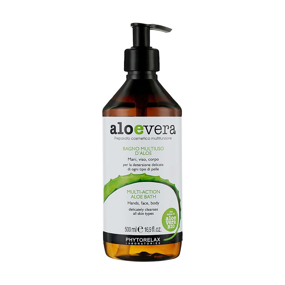 Гель для душу Phytorelax Laboratories Aloe Vera Multi-Action Aloe Bath, 500 мл